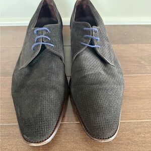 Floris van Bomm Men's Brown Lace-Up Shoes